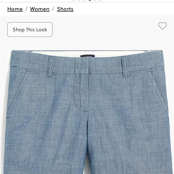 J. Crew Light Blue Women's Shorts - Picture 5 of 5